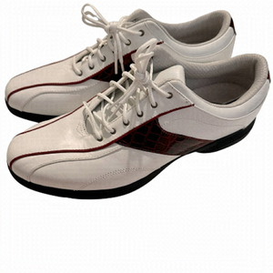 Callaway Women’s 10.5 White Candy Apple Red Savory Golf Shoes